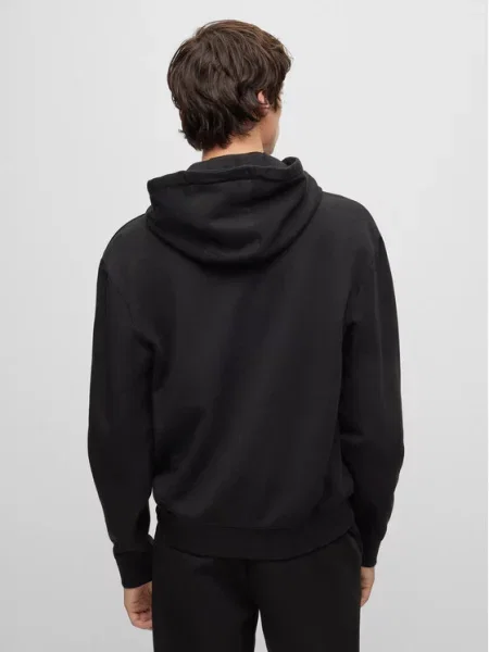 HUGO Megztinis be užsegimo Dapo / balta juoda