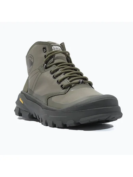 Ботуши Palladium Pallarider Mid Wp+ olive night зелено