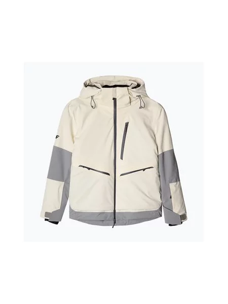 Куртка гірськолижна 4F off white біла