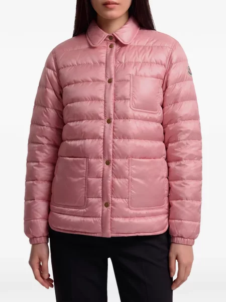 Geacă cu puf Moncler roz
