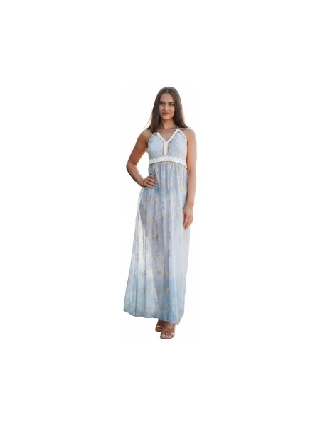 Hosszú maxi ruha Isla Bonita By Sigris kék