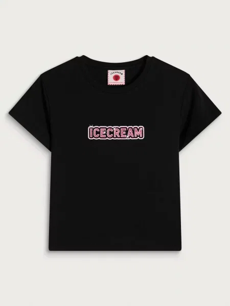 Koszulka dziecięca Icecream czarna