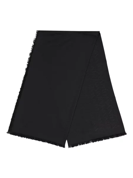 Szal Saint Laurent wełniana czarna