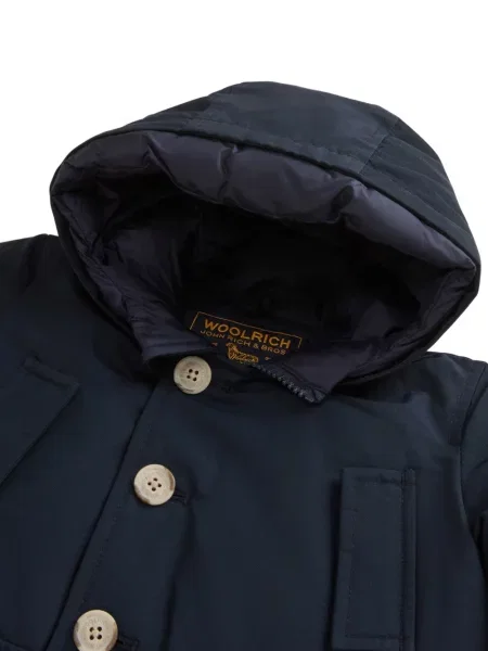 Parka dziecięca Woolrich niebieska