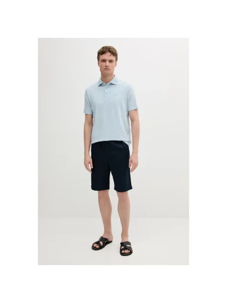 Karl Lagerfeld polo niebieska