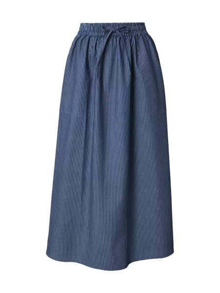 Lollys Laundry Fustă Akane bleumarin alb