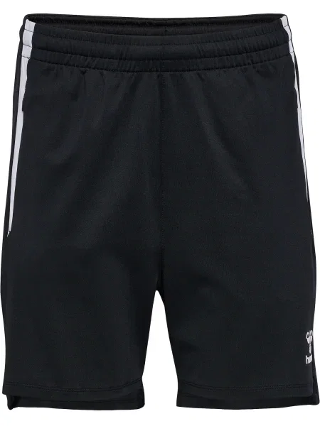 Hummel Pantaloni sport Lead negru alb