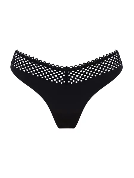 Majtki Wolford koronkowe czarne