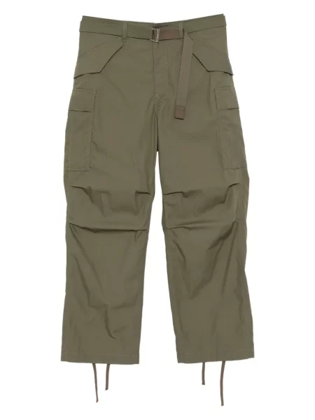 Pantaloni cargo Sacai verde