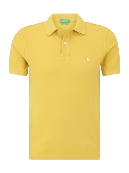 United Colors Of Benetton Polo majica Regular Fit rumena