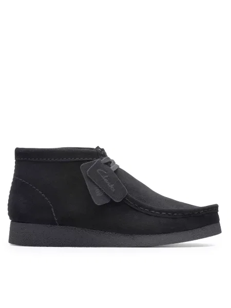 Черевики Clarks Wallabee Evo Bt чорний