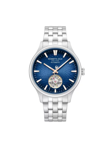 Kenneth Cole Analogové hodinky Automatic watch Newport' modrá