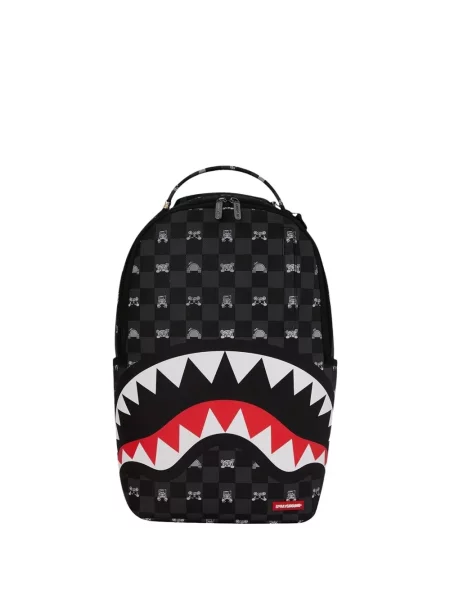 Rucsac Sprayground în carouri negru