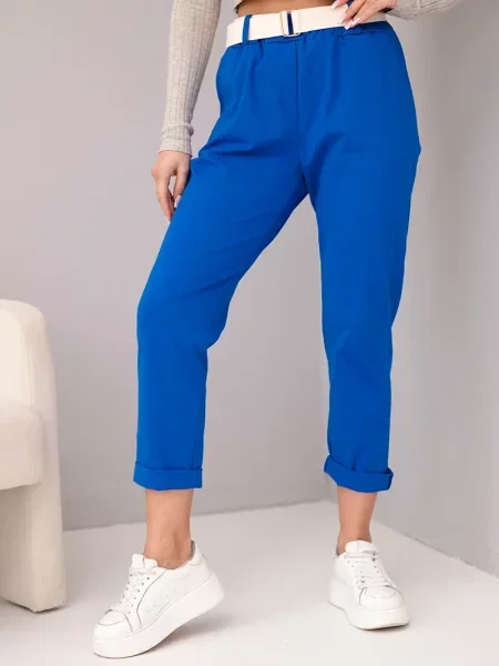 Pantaloni Kesi Włoski albastru