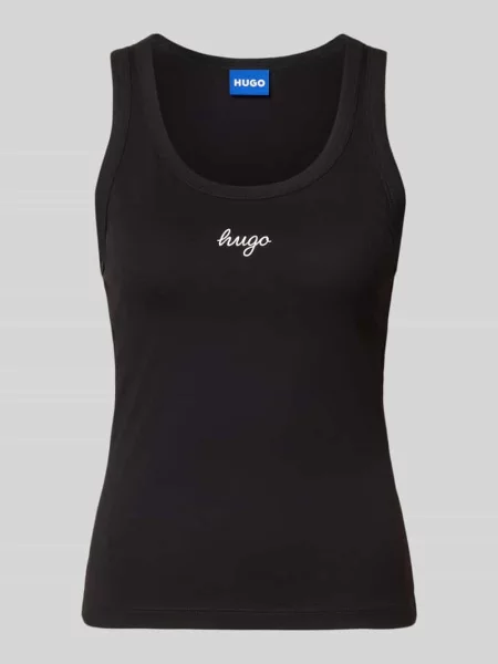 Top Hugo Blue czarny