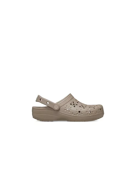 Crocs Pantofle Classic cappuccino hnědé
