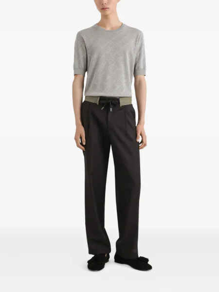 Tricou Dolce & Gabbana scurt gri