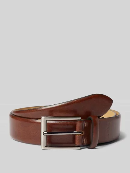 Skórzany z wytłoczonym logo Lloyd Men's Belts