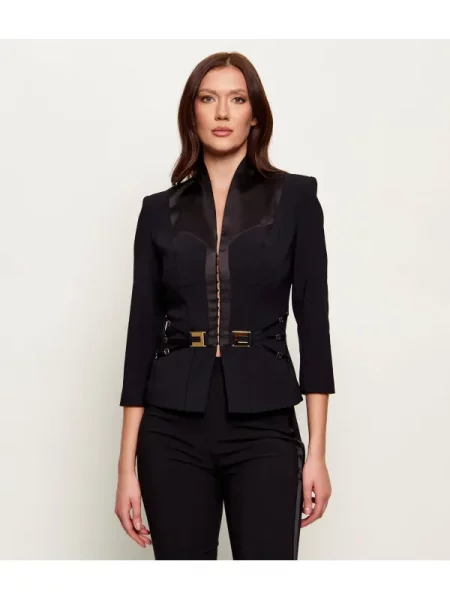 Elisabetta Franchi Jachetă negru