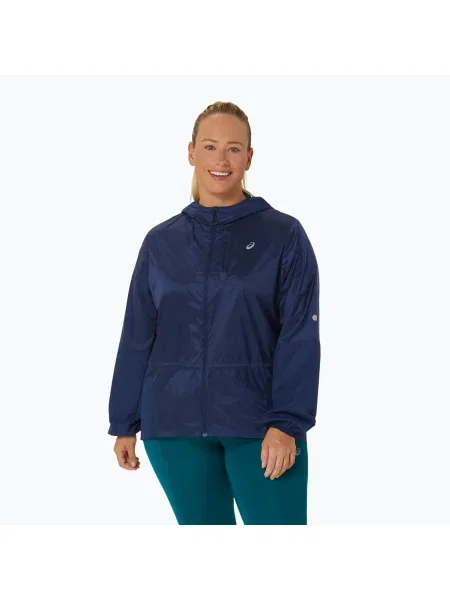 Dámska bežecká bunda ASICS Nagino Run Packable blue expanse modrá