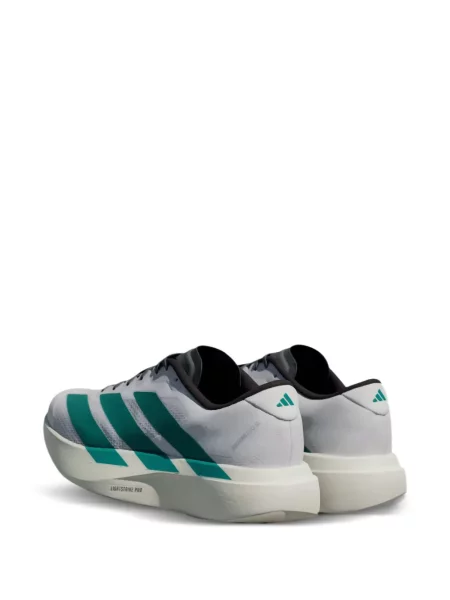 Кожени маратонки Adidas Adizero с перли бяло