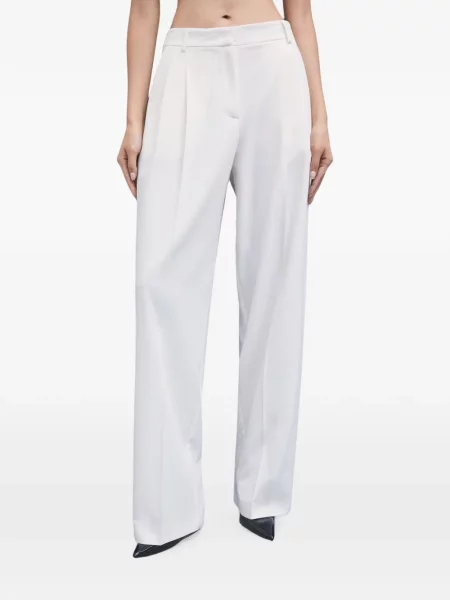 Pantaloni Patrizia Pepe alb