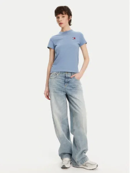 Tričko Tommy Jeans modré