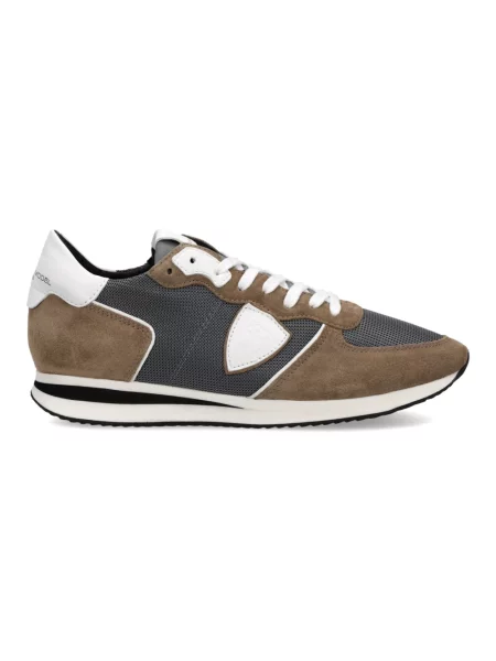 Buty do biegania Philippe Model skórzane do biegania brązowe