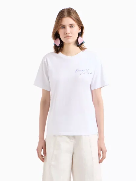 Футболка Emporio Armani білий