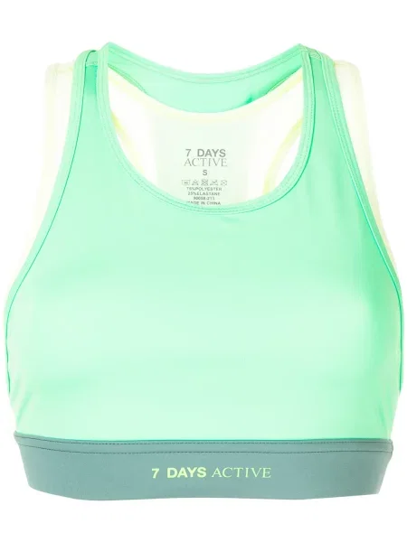 Сутиен 7 Days Active зелено