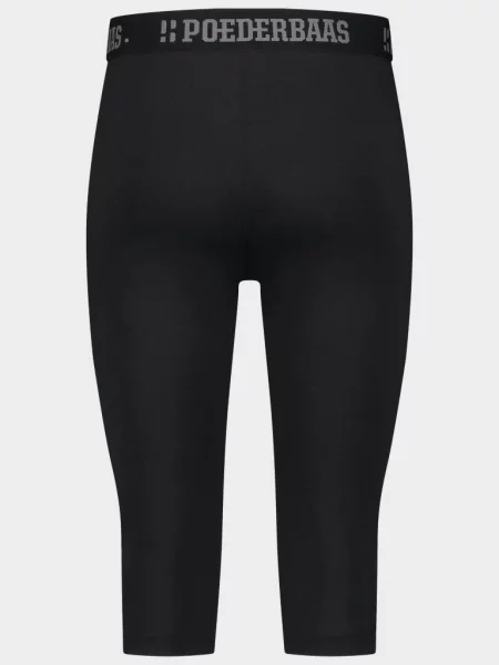Legginsy termoaktywne Poederbaas Lekkie czarne