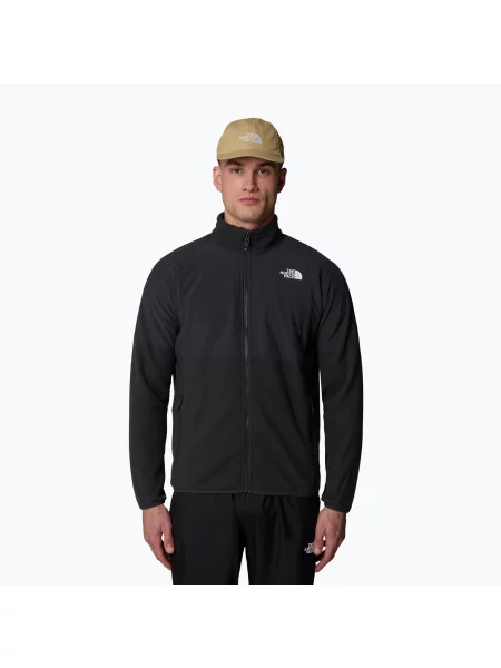 Mikina The North Face Glacier Heavyweight Full asphalt grey/tnf black černá