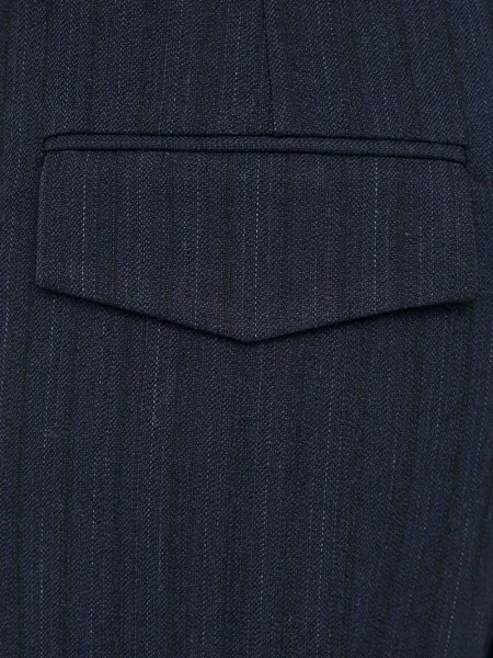Pantaloni Lovechild cu dungi albastru