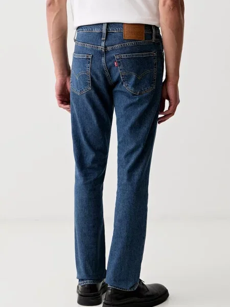 Levi's jeansy slim fit SLIM niebieskie