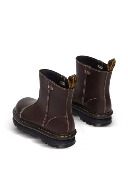 Bőr bakancs Dr. Martens barna