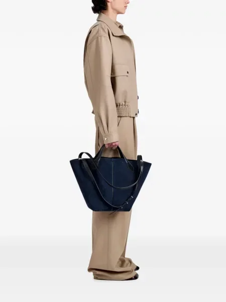 Τσάντα shopper Proenza Schouler σουέτ μπλε