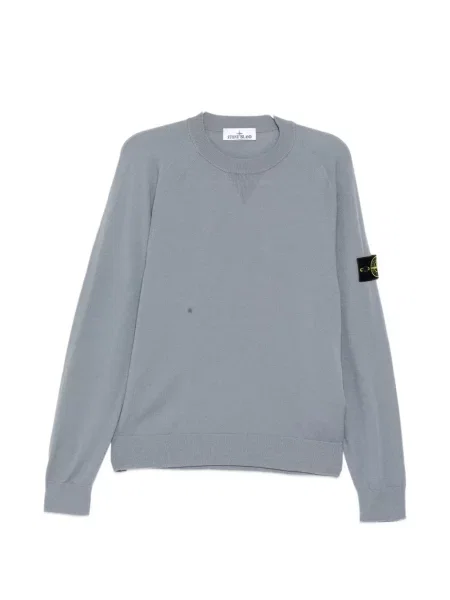 Pulover Stone Island cu strasuri albastru