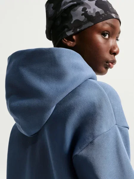 Nike кофта з капюшоном дитяча з бавовною Sportswear Solo Swoosh