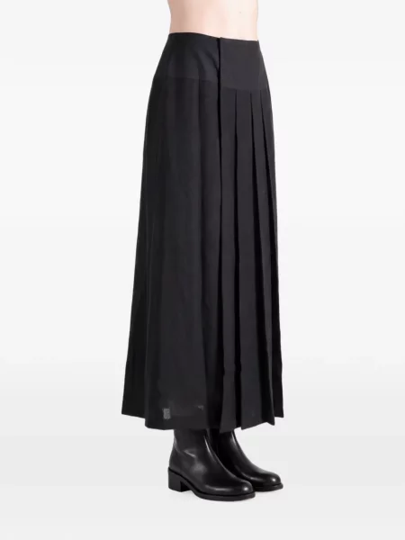 Fusta maxi Yohji Yamamoto negru
