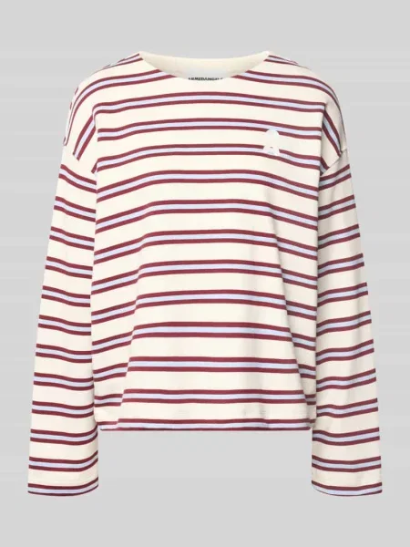 Bluza o kroju oversized z czystej bawełny model ICONIC A FRANKAA' Armedangels biała