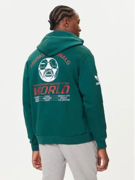 Adidas Pulóver Graphic zöld
