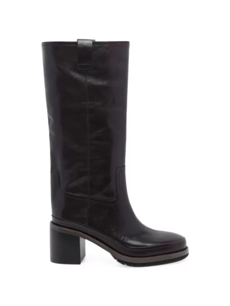 Botine Paloma Barcelo din piele roșu