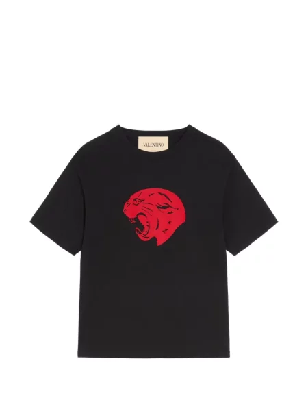 Tricou Valentino Garavani cu imagine negru