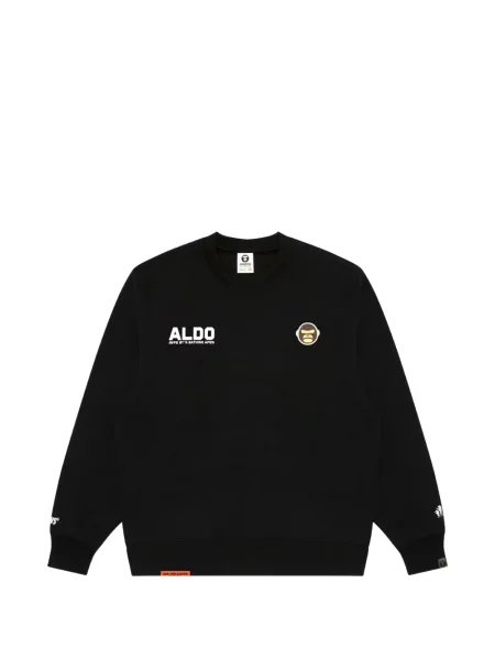 Hanorac Aape By A Bathing Ape cu autograf negru