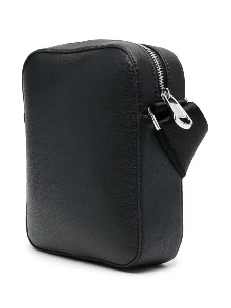 Crossbody taška Calvin Klein s autogramem černá