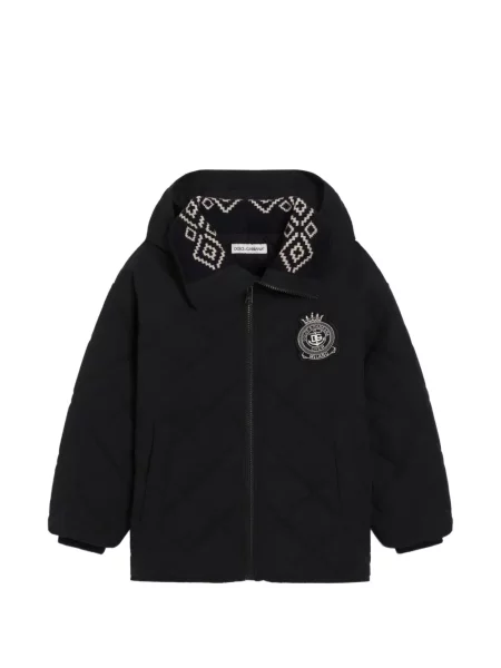 Kurtka dziecięca Dolce And Gabbana czarna