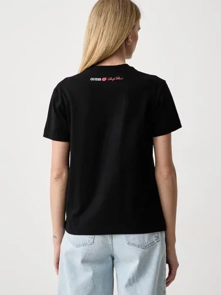 Guess tričko dámske x MARILYN MONROE čierna