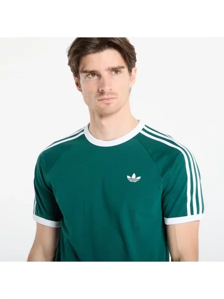 Тениска Adidas Originals на райета зелено