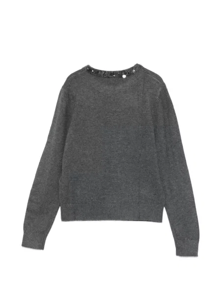 Pulover Seventy cu paiete gri