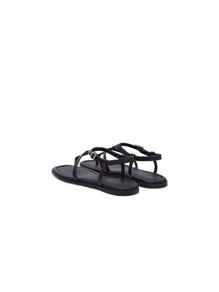 Sandále Tommy Hilfiger Th Buckle čierna